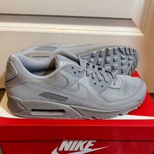 Nike Air Max 90 Wolf Grey NEW Men's Authentic sneakers